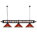 59" Heavy Duty Metal Hanging Billiard Pool Table Lights - Three-Wins Imports, LLC
