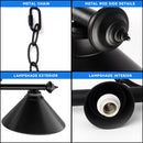 56" Heavy Duty Metal Hanging Billiard Pool Table Lights (5 Colors)