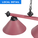 56" Heavy Duty Metal Hanging Billiard Pool Table Lights (5 Colors)