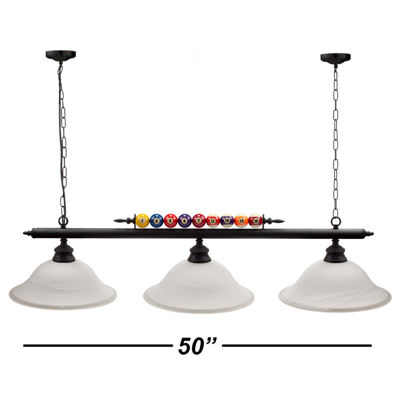 50" Hanging Billiard Pool Table Lighting (3 Colors)
