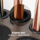 8 Corner-Style Floor Stand Pool Cue Racks with Score Counter (5 Colors)