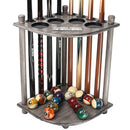 8 Corner-Style Floor Stand Pool Cue Racks with Score Counter (5 Colors)