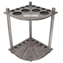 8 Corner-Style Floor Stand Pool Cue Racks with Score Counter (5 Colors)