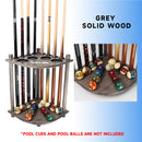 8 Corner-Style Floor Stand Pool Cue Racks with Score Counter (5 Colors)