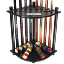 8 Corner-Style Floor Stand Pool Cue Racks with Score Counter (5 Colors)