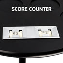 8 Corner-Style Floor Stand Pool Cue Racks with Score Counter (5 Colors)