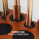 8 Corner-Style Floor Stand Pool Cue Racks with Score Counter (5 Colors)