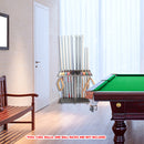 10 Floor Stand Pool Cue Racks, Holds Ball Racks and Pool Ball (5 Colors)