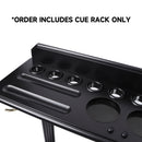 10 Floor Stand Pool Cue Racks, Holds Ball Racks and Pool Ball (5 Colors)