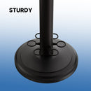 24" Metal 6 Floor Stand Billiard Pool Cue Stick Rack Only (4 Colors)