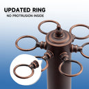 24" Metal 6 Floor Stand Billiard Pool Cue Stick Rack Only (4 Colors)