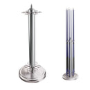 24" Metal 6 Floor Stand Billiard Pool Cue Stick Rack Only (4 Colors)