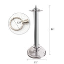 24" Metal 6 Floor Stand Billiard Pool Cue Stick Rack Only (4 Colors)