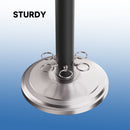 24" Metal 6 Floor Stand Billiard Pool Cue Stick Rack Only (4 Colors)