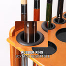 10 Corner Style Pool Cue Rack with Score Counter (5 Colors)