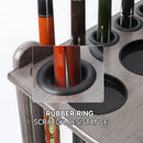 10 Corner Style Pool Cue Rack with Score Counter (5 Colors)