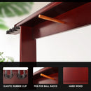 8 Wall Pool Cue Rack with Score Counter and Metal Hook, Billiard Pool Cue Rack Only (4 Colors) - Three-Wins Imports, LLC