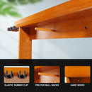 8 Wall Pool Cue Rack with Score Counter and Metal Hook, Billiard Pool Cue Rack Only (4 Colors) - Three-Wins Imports, LLC