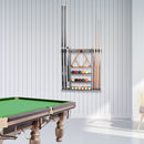 6 Wall Pool Cue Rack with Score Counter and Metal Hook, Billiard Pool Cue Rack Only  (5 Colors)
