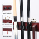 6 Wall Pool Cue Rack with Score Counter and Metal Hook, Billiard Pool Cue Rack Only  (5 Colors)