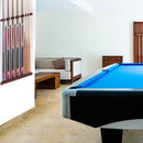 2-Piece 12 Billiard Pool Cue Stick Wall Rack,  Wall Mounted Holders (4 Colors)