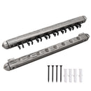 2-Piece 8 Billiard Pool Cue Stick Wall Rack,  Wall Mounted Holders (4 Colors)