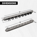 2-Piece 8 Billiard Pool Cue Stick Wall Rack,  Wall Mounted Holders (4 Colors)