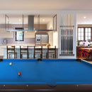 2-Piece 8 Billiard Pool Cue Stick Wall Rack,  Wall Mounted Holders (4 Colors)