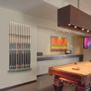 2-Piece 12 Billiard Pool Cue Stick Wall Rack,  Wall Mounted Holders (4 Colors)