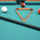 2-Tone Solid Wood Billiard Pool 8-Ball Triangle Pool Ball Racks