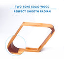 2-Tone Solid Wood Billiard Pool  9-Ball Diamond Pool Ball Racks