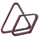 Billiard 8-Ball Triangle & 9-Ball Diamond Pool Ball Rack Set (2 Colors) - Three-Wins Imports, LLC