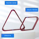 Billiard 8-Ball Triangle & 9-Ball Diamond Pool Ball Rack Set (2 Colors) - Three-Wins Imports, LLC