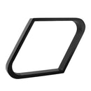 Solid Wood 9-Ball Diamond Pool Ball Rack (2 Colors)