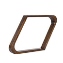 Espresso Solid Wood 9-Ball Diamond Ball Rack for 2-1/4" Pool Balls, Billiard Ball Rack for Pool Table