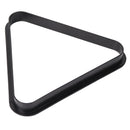 Black Plastic Billiard Pool Ball 8 Ball Triangle Rack