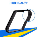 Black Plastic Billiard Pool Ball 9 Ball Diamond Rack