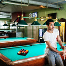 Black Plastic Billiard Pool Ball 9 Ball Diamond Rack