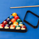 Black Plastic 8-Ball Triangle and 9-Ball Diamond Ball Racks