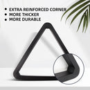 Deluxe 8-Ball Triangle Solid Wood Billiard Pool Ball Racks (3 Colors) - Three-Wins Imports, LLC