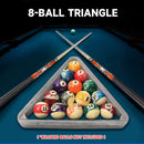 Deluxe 8-Ball Triangle Solid Wood Billiard Pool Ball Racks (3 Colors) - Three-Wins Imports, LLC