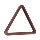 Deluxe 8-Ball Triangle Solid Wood Billiard Pool Ball Racks (3 Colors) - Three-Wins Imports, LLC