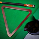 Deluxe 8-Ball Triangle Solid Wood Billiard Pool Ball Racks (3 Colors) - Three-Wins Imports, LLC