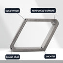 Deluxe 9-Ball Diamond Solid Wood Billiard Pool Ball Racks (3 Colors) - Three-Wins Imports, LLC