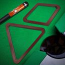 Deluxe 8-Ball Triangle & 9-Ball Diamond Solid Wood Billiard Pool Ball Racks (3 Colors)