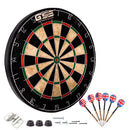 18" Professional Self-Healing Bristle Dart Board Games Set