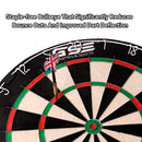 18" Professional Bristle Dartboard with Self-Healing Sisal Fiber