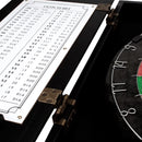 Dartboard Cabinet with Sisal/Bristle Dartboard, Dart Scoreboard, and Steel Tip Darts