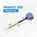 12 Pcs of 18 Grams Professional Metal Darts for Dartboard