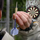 12 Pcs of 18 Grams Professional Metal Darts for Dartboard